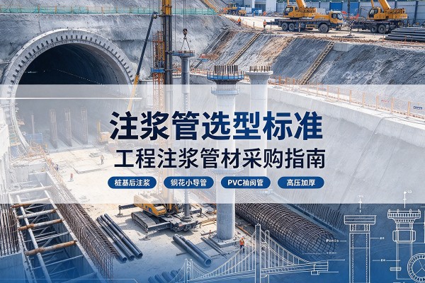 舒兰注浆管选型标准