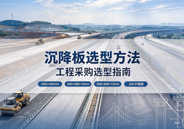 舒兰沉降板选择方法